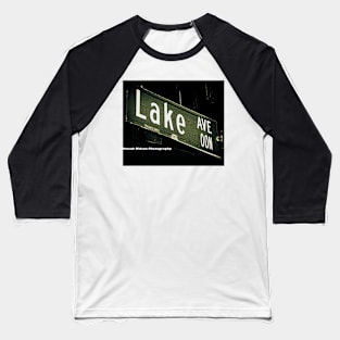 Lake Avenue, Pasadena, California by Mistah Wilson Baseball T-Shirt